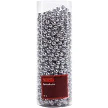 Trendline Perlenkette bruchfest, langlebig 10 m Silber Weihnachtsdeko