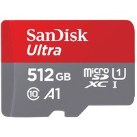 SanDisk Ultra microSD + SD-Adapter UHS-I U1 A1 150 MB/s 512 GB