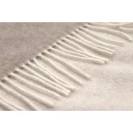 Biederlack Plaid natur-sand (BL 130x170 cm | bunt - BL 130x170 cm