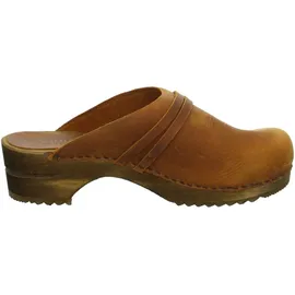Sanita Sabot/Clog diverse Absatzhöhen Ursana Open | Braun 42