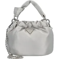 GUESS Twiller Handtasche 22 cm silberfarben