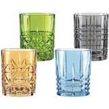 Nachtmann Highland Whiskygläser 4er Set bunt