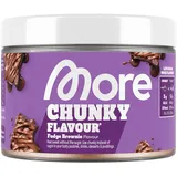 MORE Nutrition More Chunky Flavour, 150 g, Dose, Fudge Brownie,