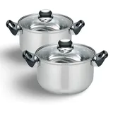 Buri Turin Topf-Set 2-tlg. 2 x Kochtopf 20 cm rund