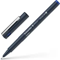 Schneider Schreibgeräte Pictus, Blau, Fein, Schwarz, Kunststoff, Rund, Tinte auf