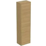 Ideal Standard Conca Hochschrank T3956Y6 1 Tür, 37x25x140 cm, Halbhochschrank, Eiche hell Furnier