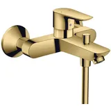 Hansgrohe Talis E Einhebel-Wannenmischer Aufputz polished gold optic