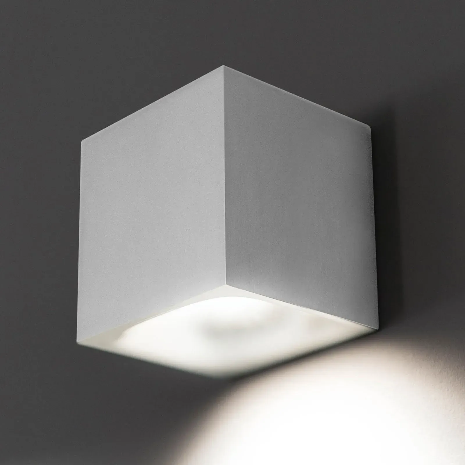 Wandleuchte Artemide, Aede, dimmbar, Weiß, für Wohnzimmer, Metall, Design - 11 - 11