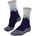 TK2 Crest Trekkingsocken Damen 41-42 Blau/Grau