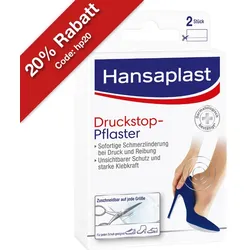 Hansaplast Druckstopp transparent.Schutzpolster