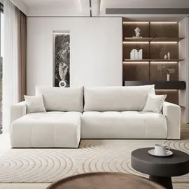 lookway Ecksofa Wind 02 Textil 4-Sitzer Beige