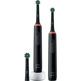 Oral-B Pro 3 3900 + 2. Handstück schwarz/schwarz Gift Edition