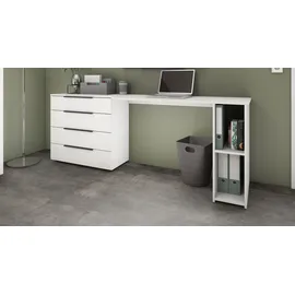 borchardt Möbel Schreibtisch Tom Weiß