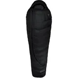 Grüezi Bag Biopod DownWool Subzero Black Edition Schlafsack (Größe max. 185cm, schwarz)