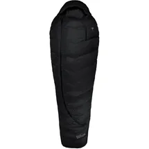 Grüezi Bag Biopod DownWool Subzero Black Edition Schlafsack (Größe max. 185cm, schwarz)