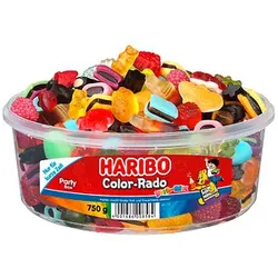 HARIBO Color-Rado Farb-Mix Fruchtgummi 750,0 g