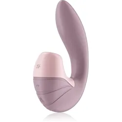 Satisfyer SUPERNOVA DOUBLE AIR PULSE Vibrator mit Klitoris-Stimulator Old rose 14,5 cm