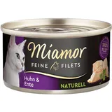 Miamor Feine Filets Naturelle Huhn & Ente 48 x 80 g