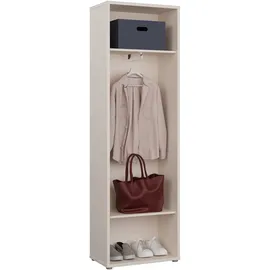 Forte Alice Springs Garderobenschrank 59,8 x 34,9 x 191,9 cm beige
