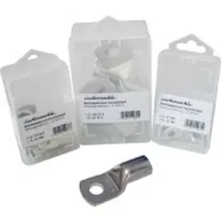 Intercable 182186 ICR358SB10 Rohrkabelschuh 180° M8 verzinnt SB-Box: 10