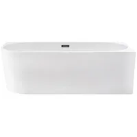 Aloni Halb-Freistehende Eckbadewanne 180 x 80 cm (FB3400R)