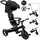 GLOBBER Explorer TRIKE 4in1 schwarz