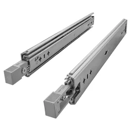SOTech VarioSlide KV2-100-H53-L300-EH 300 mm – Schwerlast 100 kg, Einhandverriegelung mit Lock-in/out Einrastfunktion mit grauem Hebel Schwerlast-Vollauszug belastbar bis