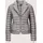 Madeleine Wattierte Damenjacke mit sportivem Touch", in steingrau | Gr.: 46,