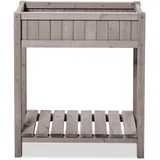 butenkist Hochbeet Dete 75 x 28 x 85 cm Warm Grey
