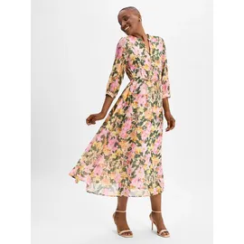 More & More Blusenkleid Maxi Bunt 42