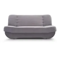 moeblo Möblo Schlafsofa, Grau, Holz, 192x90x87 cm, Wohnzimmer, Sofas & Couches, Schlafsofas