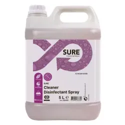 SURE Cleaner Disinfectant Spray Flächendesinfektionsreiniger 994061 , 5 Liter - Kanister