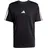 adidas Essentials 3-Streifen Single Jersey Kurzarm-T-Shirt Black / White 2 M