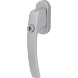 Alpertec F9 Edelstahl-Optik Silber abschließbar