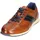 Bugatti Denim Schnürschuhe in cognac | Gr. 40