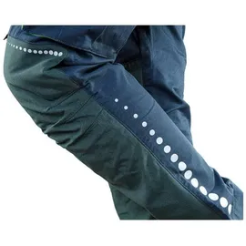 Topex Premium Arbeitslatzhose mit reflektierenden Elementen, Cordura Verstärkung L