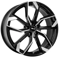 RC Design RC34 7,0 x 17 5 x 108 ET44 Schwarz Glanz Vollpoliert