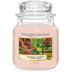 Yankee Candle Duftkerze Tranquil Garden Medium Jar 411 g