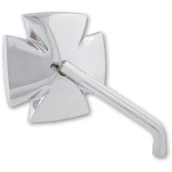 HIGHSIDER Spiegel IRON CROSS, silber