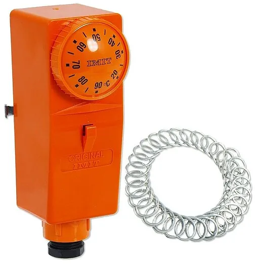 Anlegethermostat / Temperaturbegrenzer BRC mit Außen-Verstellung 20° bis 90°C