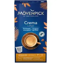 Mövenpick Crema Lungo« 10 Kapseln, für Nespresso