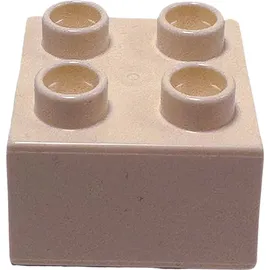 LEGO LEGO® DUPLO® 2x2 Steine Bausteine Weiss - 3437 - Weiß