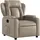 vidaXL Relaxsessel Cappuccino-braun Kunstleder 94,5 x 100 x 0 cm Braun mit Liegeposition