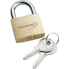 FORMAT Vorhangschloss Messing 40mm