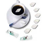 Zucker-Schiffchen (Würfelzucker als Schiff) 50 St. verpackt in Geschenkdose VINO