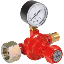 Rothenberger Industrial Propanregler mit Manometer stufenlos regelbar 0,5-4 bar