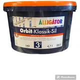 (28,20€/L) Alligator Orbit-Klassik-Sil Fassadenfarbe Base 3 4,7L