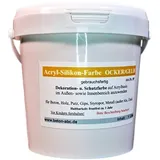 Gelb/Ocker - Betonfarbe Acryl Silikon 1 Liter