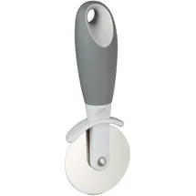 Relaxdays Pizzaschneider 2er Set Edelstahl 18,5 x 8 x 4 cm grau/silber