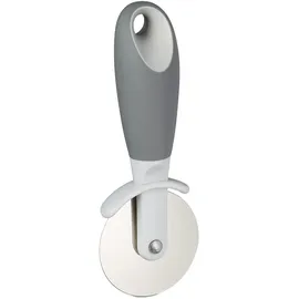 Relaxdays Pizzaschneider 2er Set Edelstahl 18,5 x 8 x 4 cm grau/silber